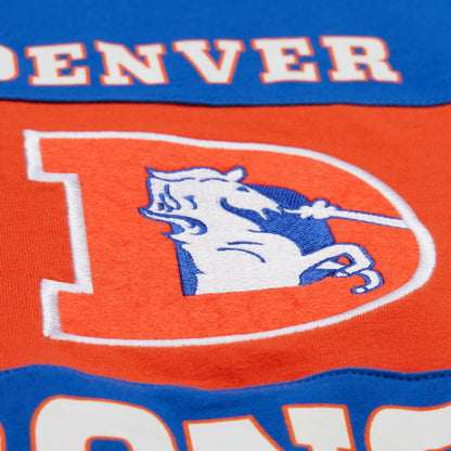 Denver Broncos Retro Colorblock Tank Top - Royal outlet