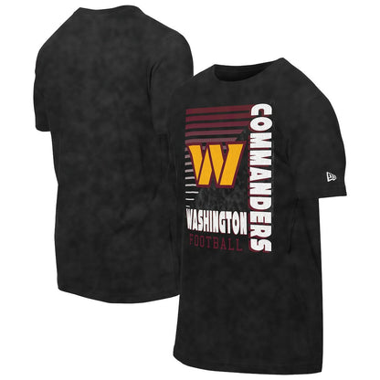 Washington Commanders New Era Enzyme Washed Oversized T-Shirt - Black for sale