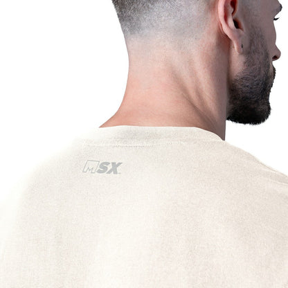 Las Vegas Raiders MSX by Michael Strahan Whiteout Vintage T-Shirt - White online