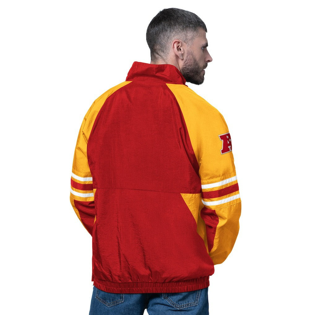 Kansas City Chiefs Starter Prospect Half-Zip Pullover - Red for sale