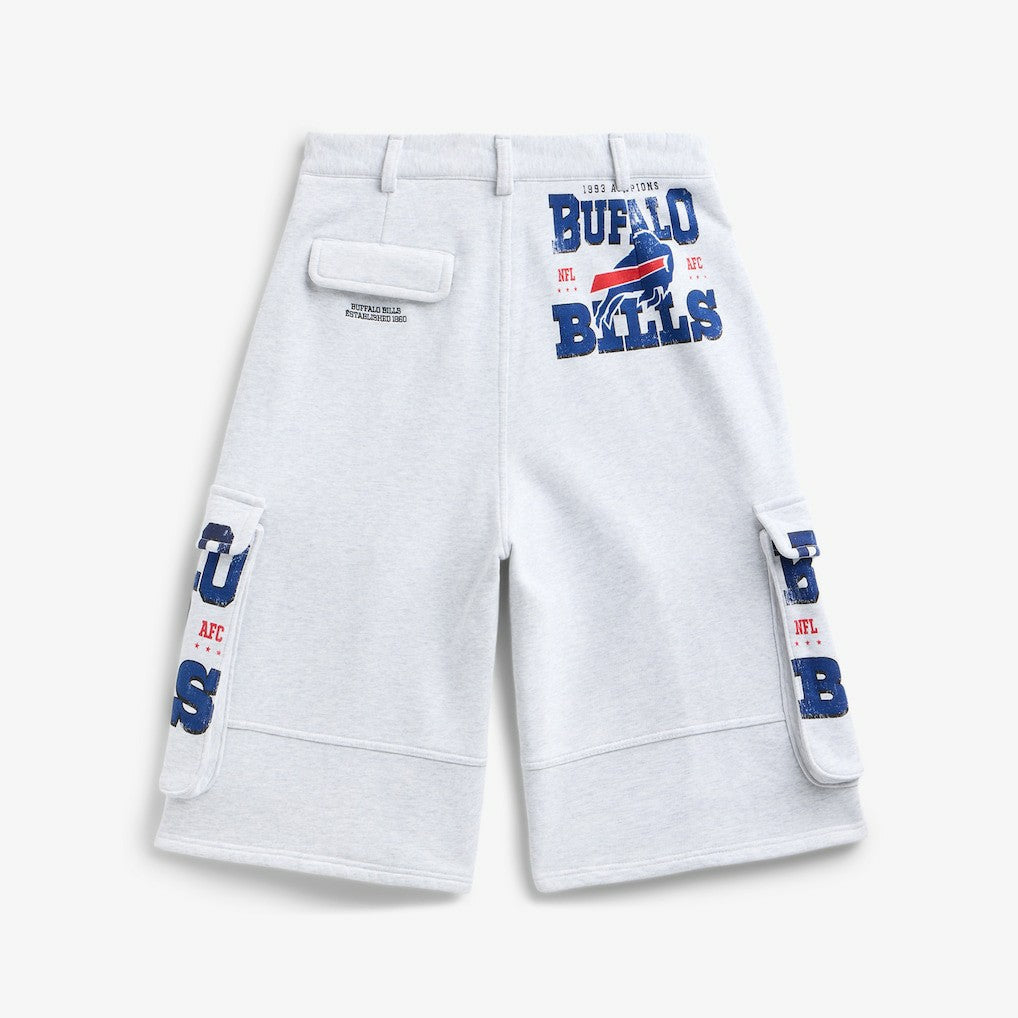 Buffalo Bills Off Season x NFL Women's Fleece Cargo Shorts - Heather Gray online