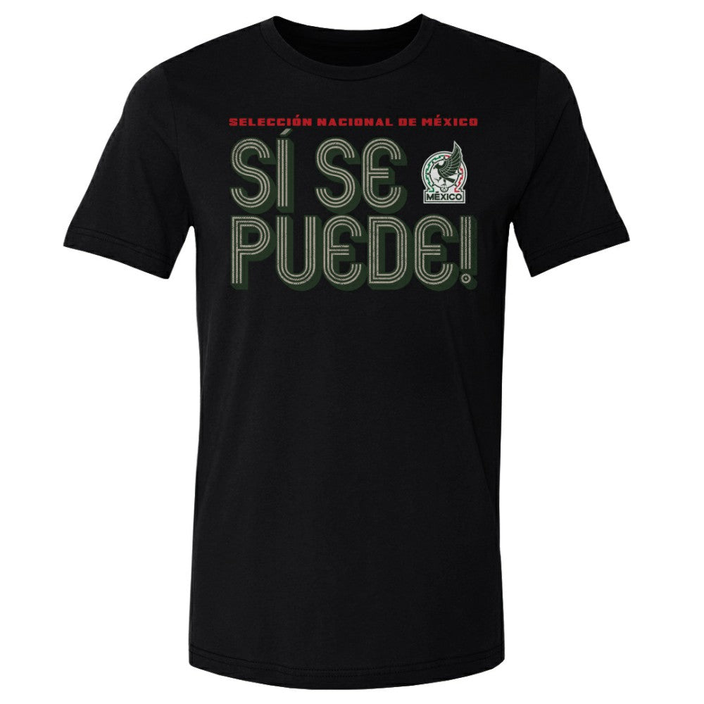 Mexico National Team 500 Level Si Se Puede Inline Bold T-Shirt - Black outlet