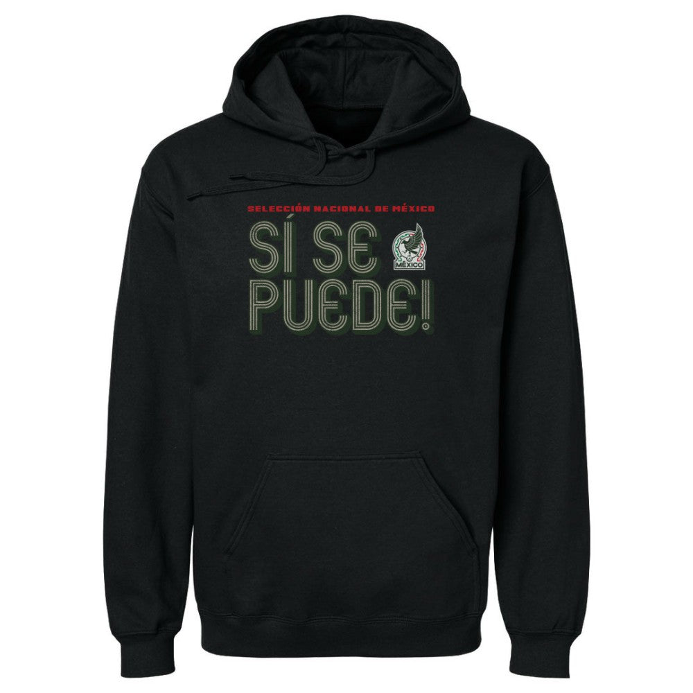 Mexico National Team 500 Level Si Se Puede Inline Bold Pullover Hoodie - Black sale
