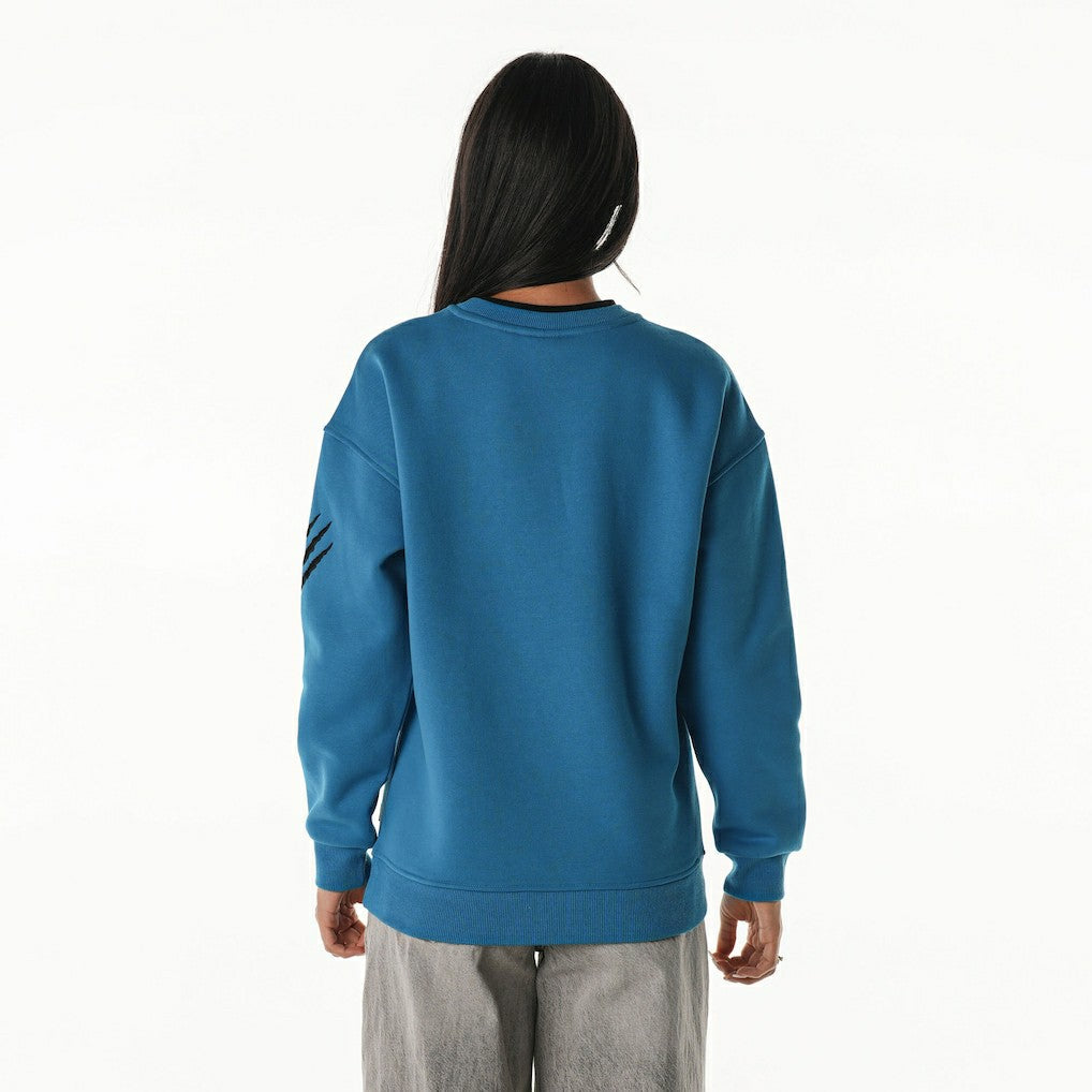 Carolina Panthers The Wild Collective Unisex Fleece Sweatshirt - Blue online