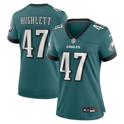 Charley Hughlett Philadelphia Eagles Women's Team Game Jersey - Midnight Green | Nike sale