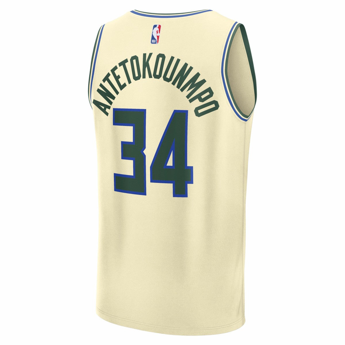 Giannis Antetokounmpo Milwaukee Bucks 2025/26 City Edition Fast Break Jersey - Cream | Fanatics outlet