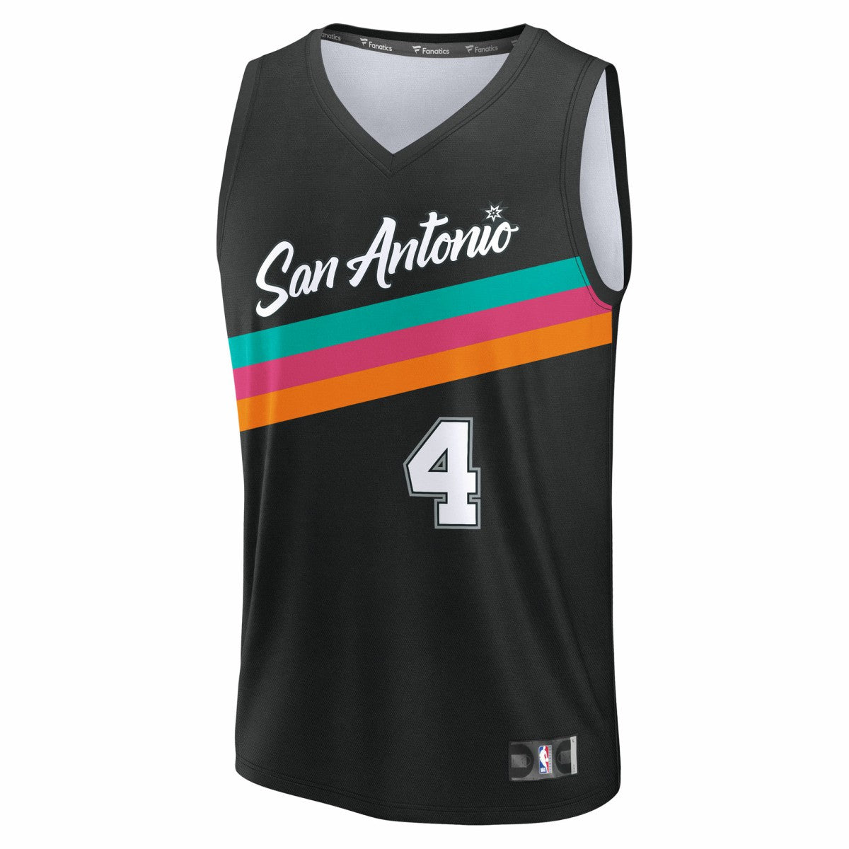 De'Aaron Fox San Antonio Spurs 2025/26 City Edition Fast Break Jersey - Black | Fanatics shop