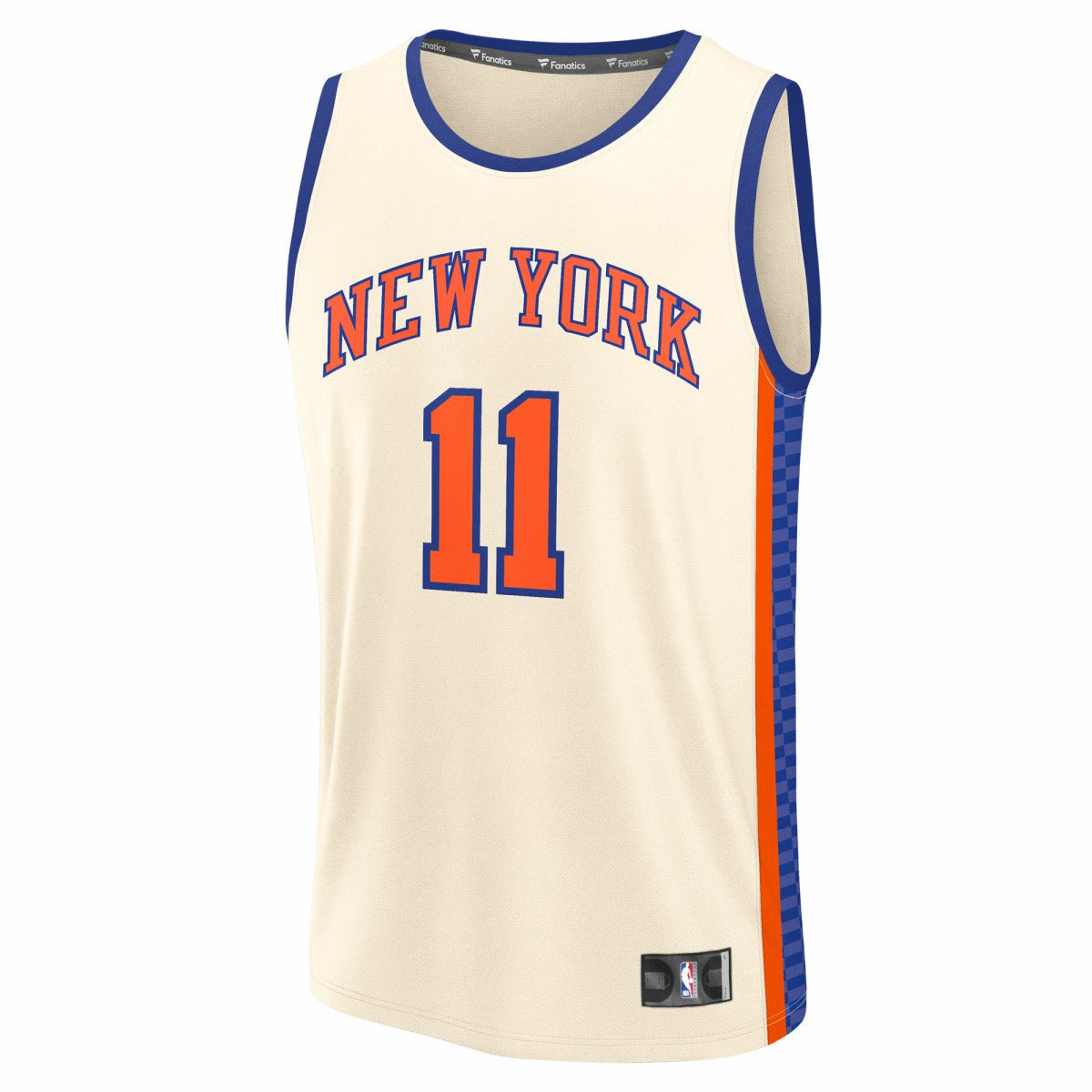 Jalen Brunson New York Knicks 2025/26 City Edition Fast Break Jersey - Cream | Fanatics for sale