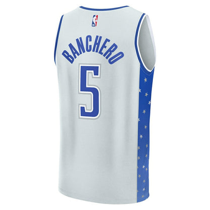 Paolo Banchero Orlando Magic 2025/26 City Edition Fast Break Jersey - Silver | Fanatics discount