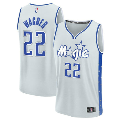 Franz Wagner Orlando Magic 2025/26 City Edition Fast Break Jersey - Silver | Fanatics outlet