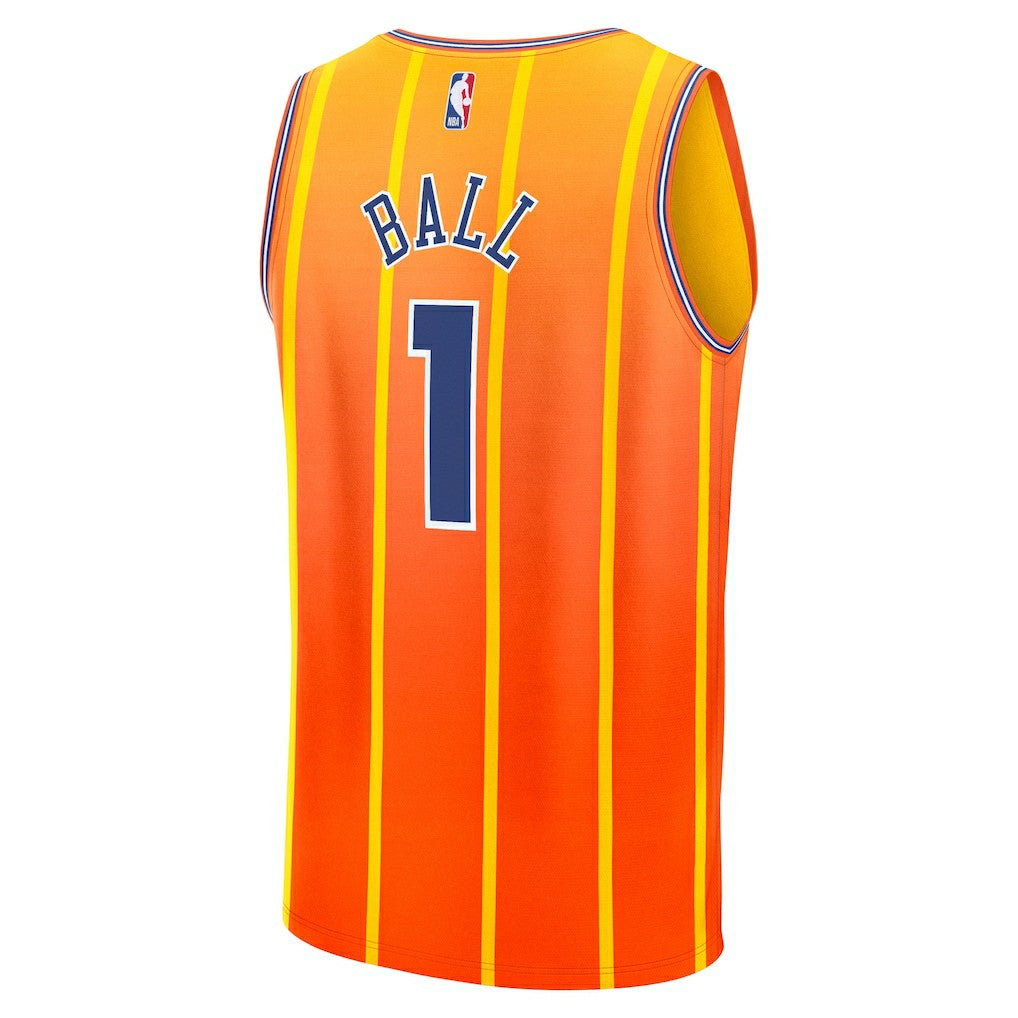 LaMelo Ball Charlotte Hornets 2025/26 City Edition Fast Break Jersey - Orange | Fanatics outlet