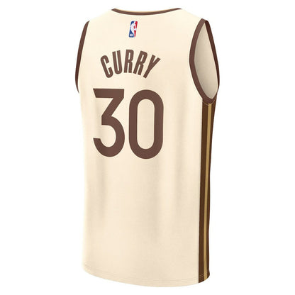 Stephen Curry Golden State Warriors Youth 2025/26 City Edition Fast Break Jersey sale - Tan | Fanatics for sale