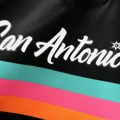 De'Aaron Fox San Antonio Spurs Youth 2025/26 City Edition Fast Break Jersey - Black | Fanatics shop