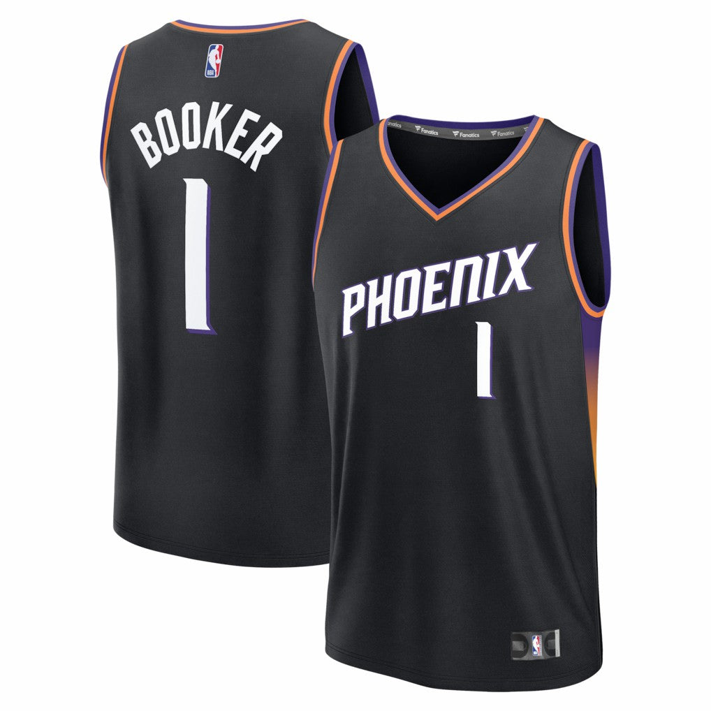 Devin Booker Phoenix Suns Fast Break Jersey - Statement Edition - Black | Fanatics discount