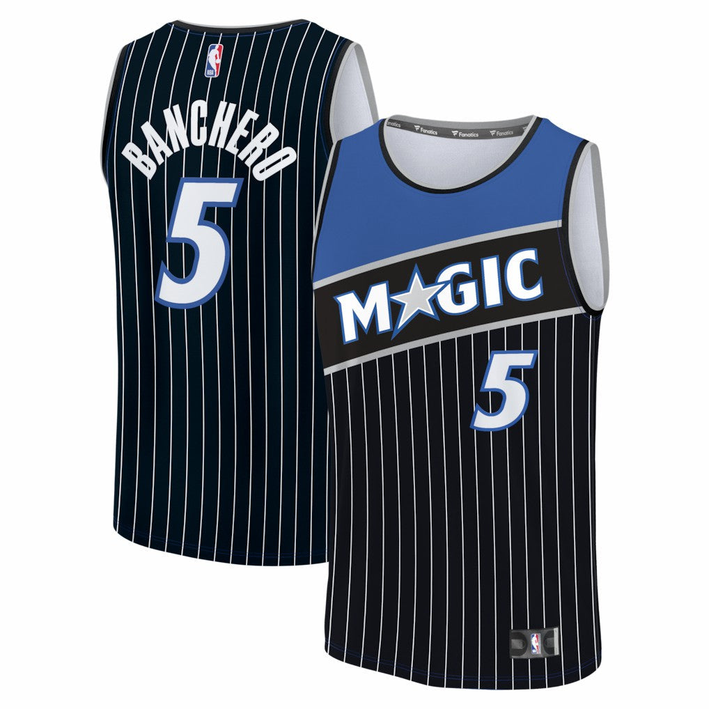 Paolo Banchero Orlando Magic Youth Fast Break Jersey - Statement Edition - Black | Fanatics discount