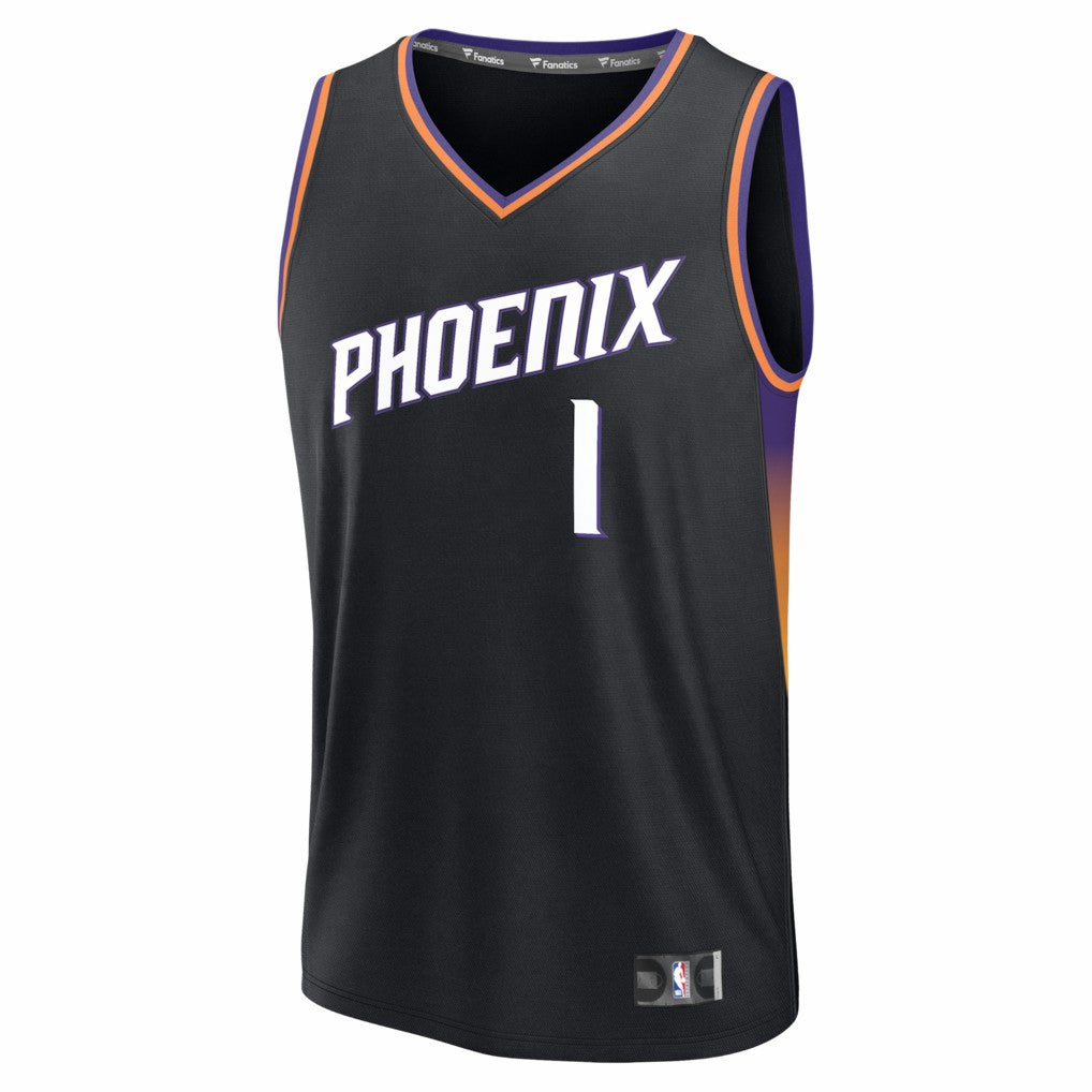 Devin Booker Phoenix Suns Youth Fast Break Jersey - Statement Edition - Black | Fanatics sale