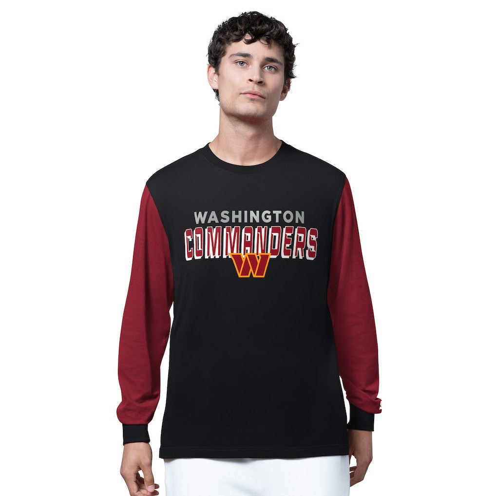 Washington Commanders Starter Thursday Night Gridiron Long Sleeve T-Shirt- Black online