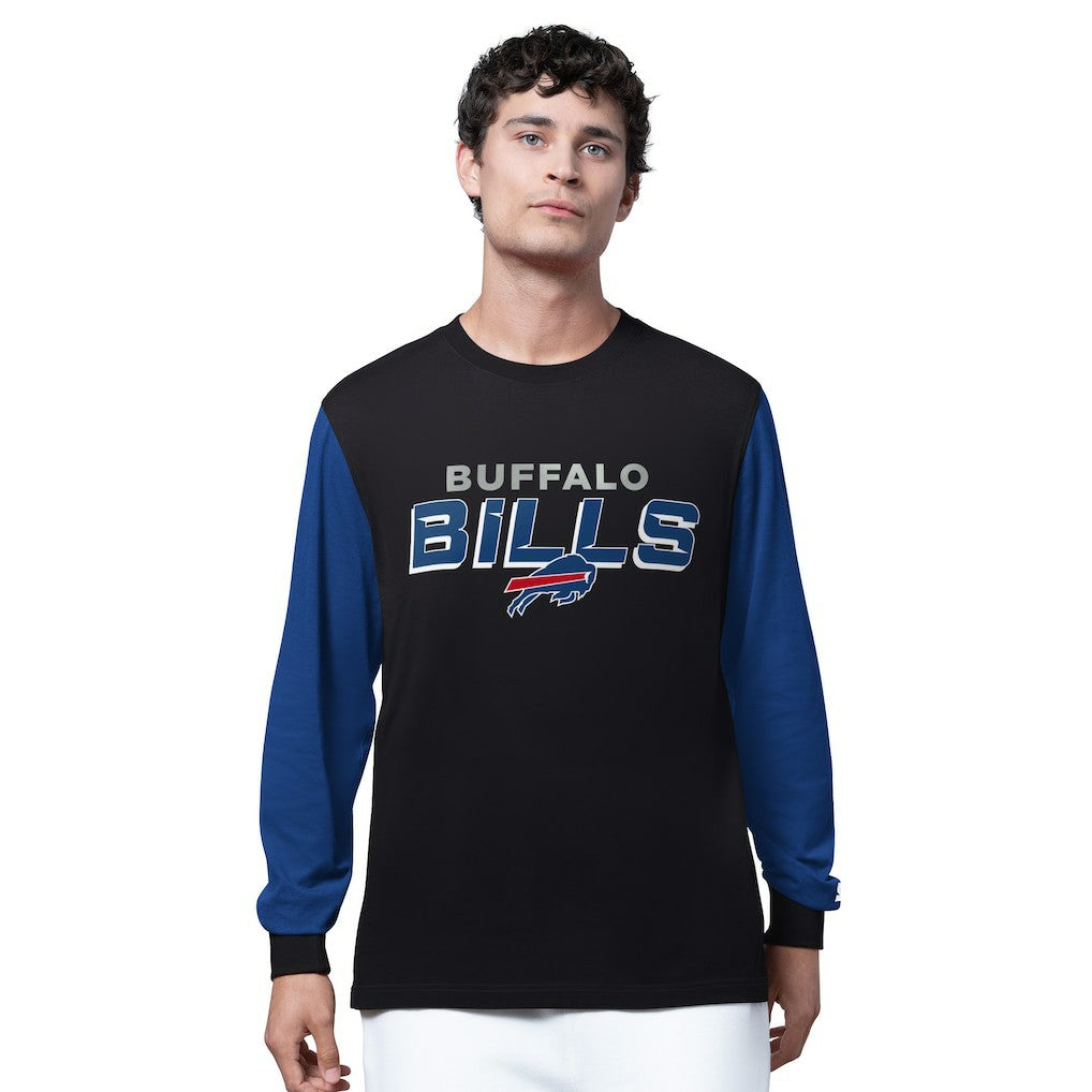 Buffalo Bills Starter Thursday Night Gridiron Long Sleeve T-Shirt- Black cheap