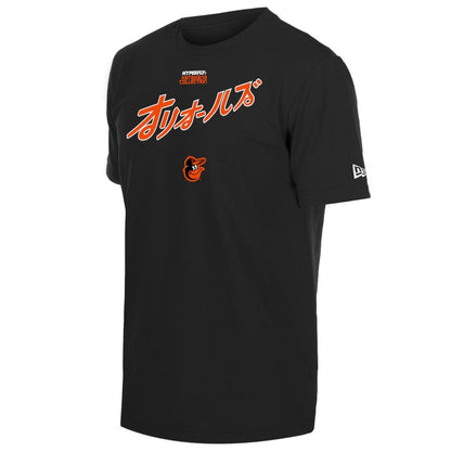 Baltimore Orioles x Hyperfly T-Shirt - Black | New Era