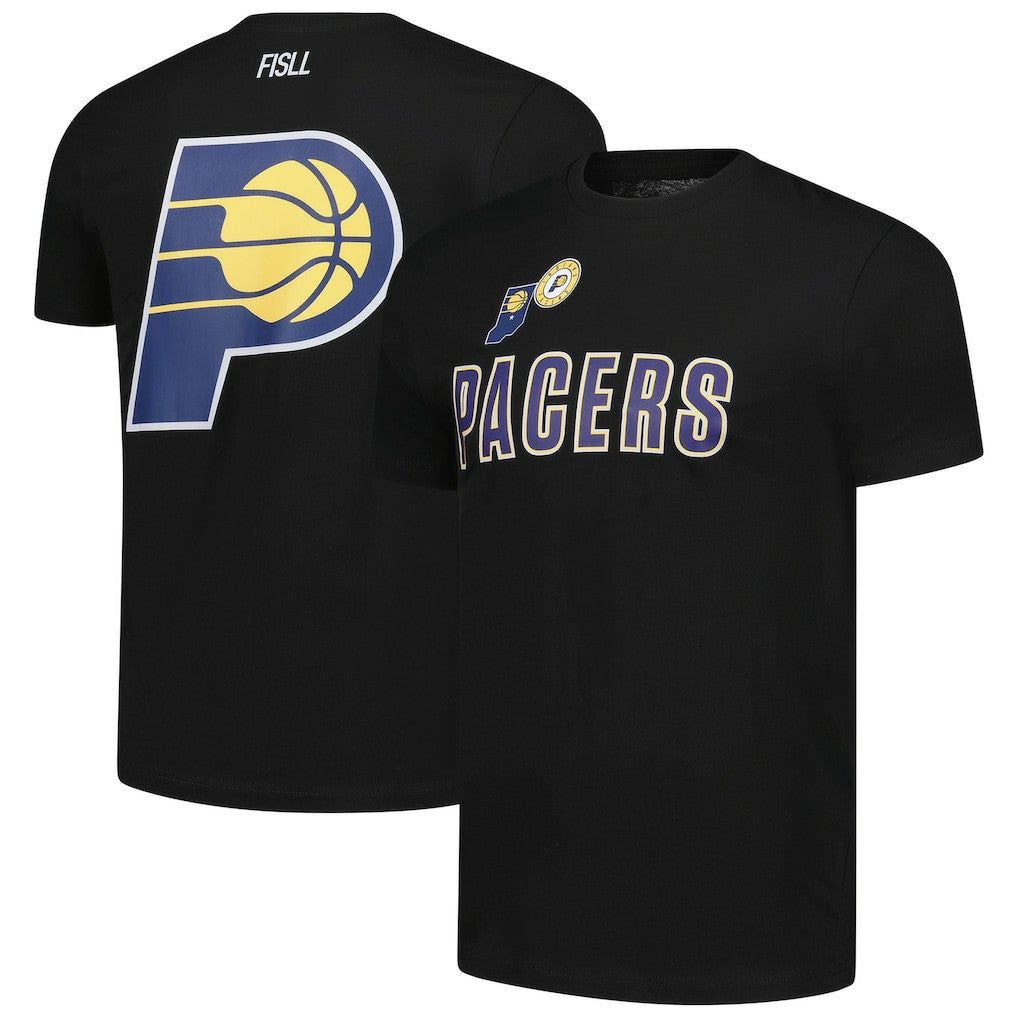 Indiana Pacers FISLL Unisex Oversize Logo T-Shirt - Black online
