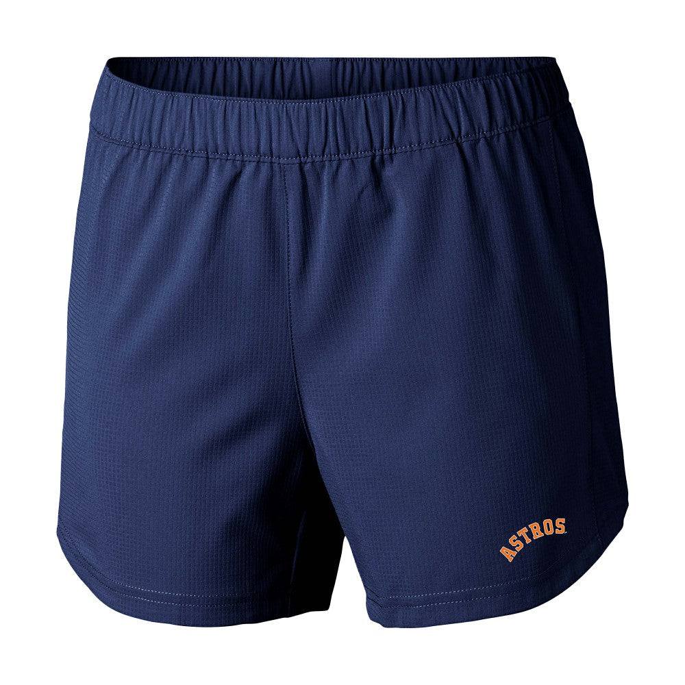 Houston Astros Women's Tamiami Pull-On Shorts - Navy | Columbia
