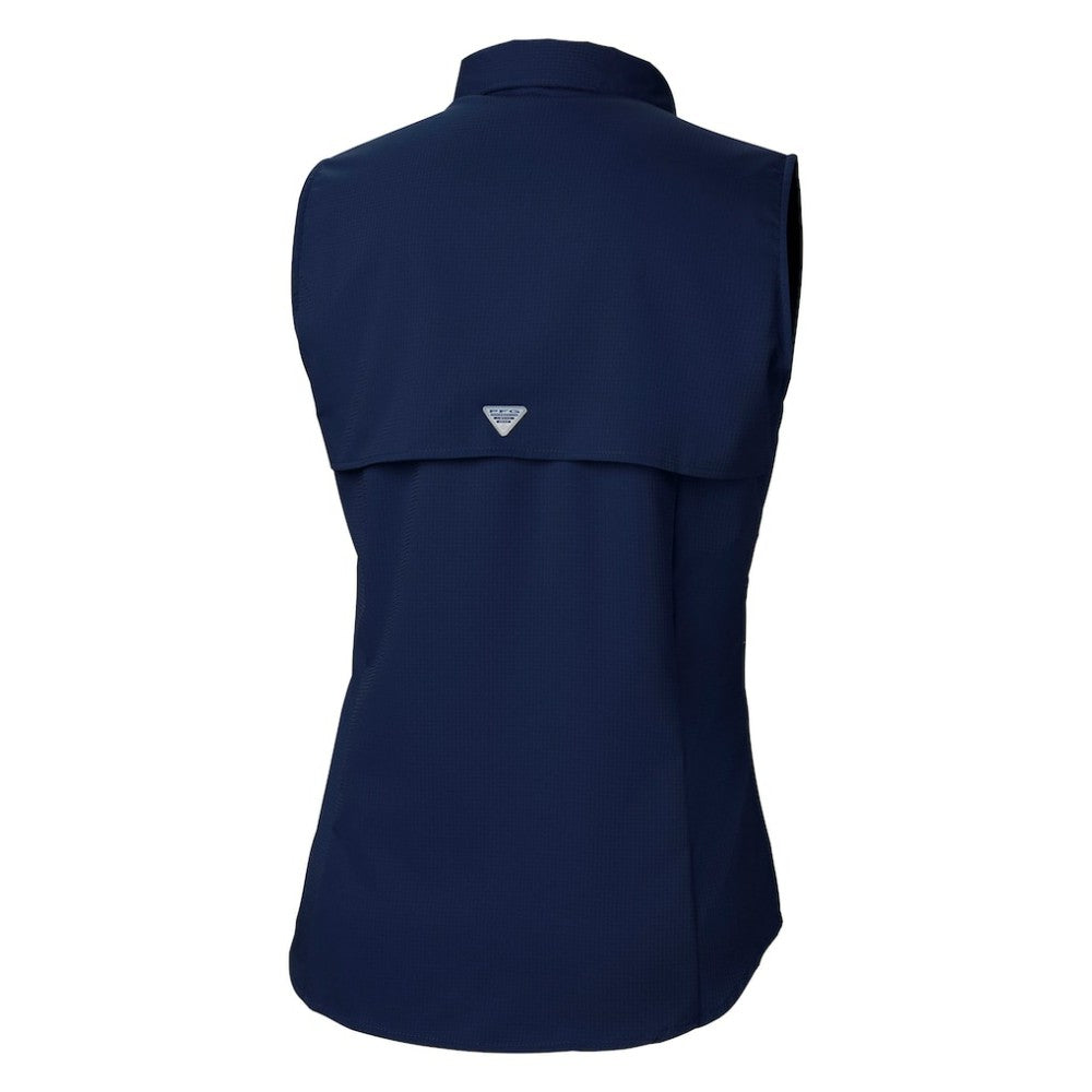 Detroit Tigers Women's Tamiami Sleeveless Shirt - Navy | Columbia