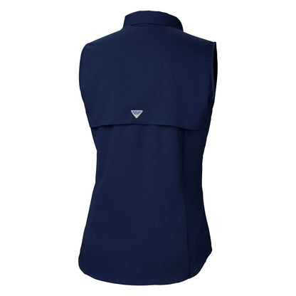 Minnesota Twins Women's Tamiami Sleeveless Shirt - Navy | Columbia