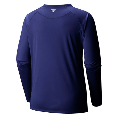 Cleveland Guardians Tidal Tee II Long Sleeve T-Shirt - Navy | Columbia