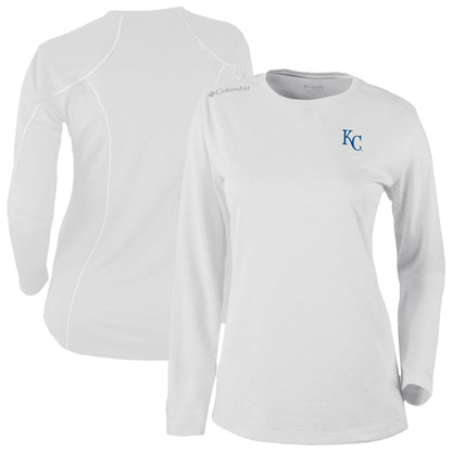 Kansas City Royals Shotgun Long Sleeve T-Shirt - White | Columbia