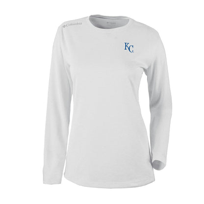 Kansas City Royals Shotgun Long Sleeve T-Shirt - White | Columbia