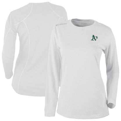 Athletics Shotgun Long Sleeve T-Shirt - White | Columbia