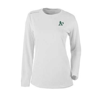 Athletics Shotgun Long Sleeve T-Shirt - White | Columbia