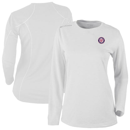 Washington Nationals Shotgun Long Sleeve T-Shirt - White | Columbia