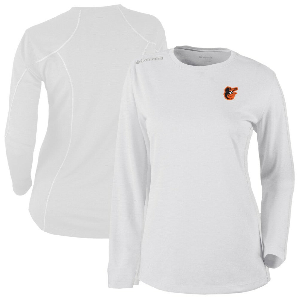 Baltimore Orioles Shotgun Long Sleeve T-Shirt - White | Columbia