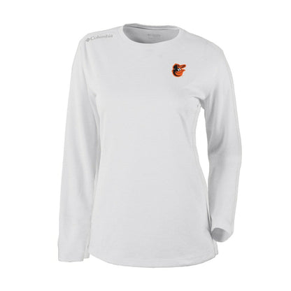 Baltimore Orioles Shotgun Long Sleeve T-Shirt - White | Columbia