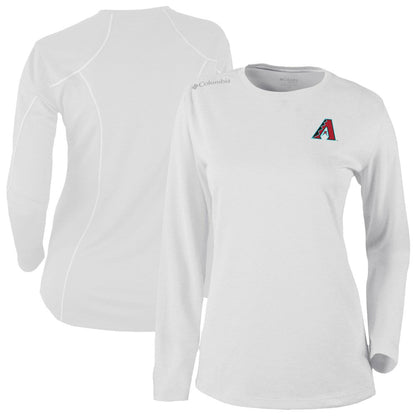 Arizona Diamondbacks Shotgun Long Sleeve T-Shirt - White | Columbia