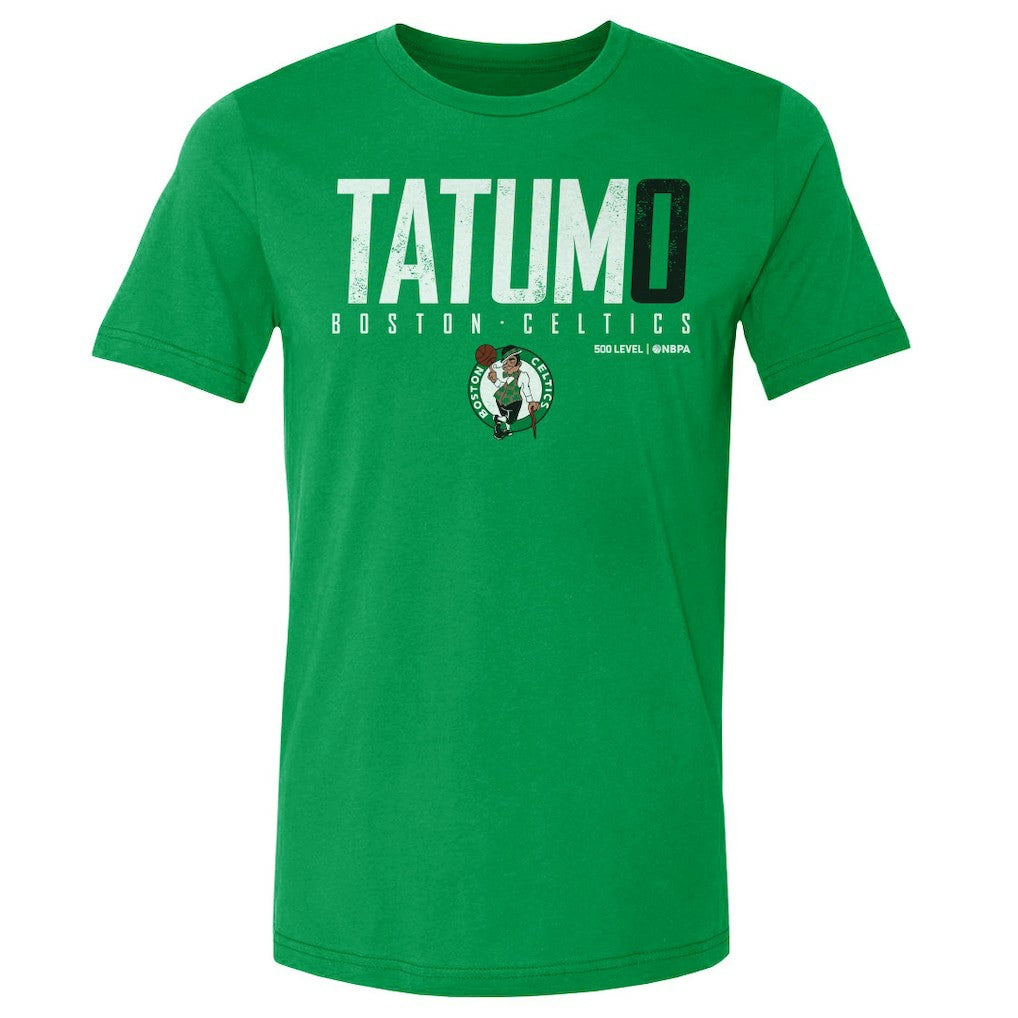 Jayson Tatum Boston Celtics 500 Level Elite T-Shirt - Kelly Green shop