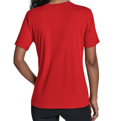 Los Angeles Angels Starter Women's Poster Print T-Shirt - Red