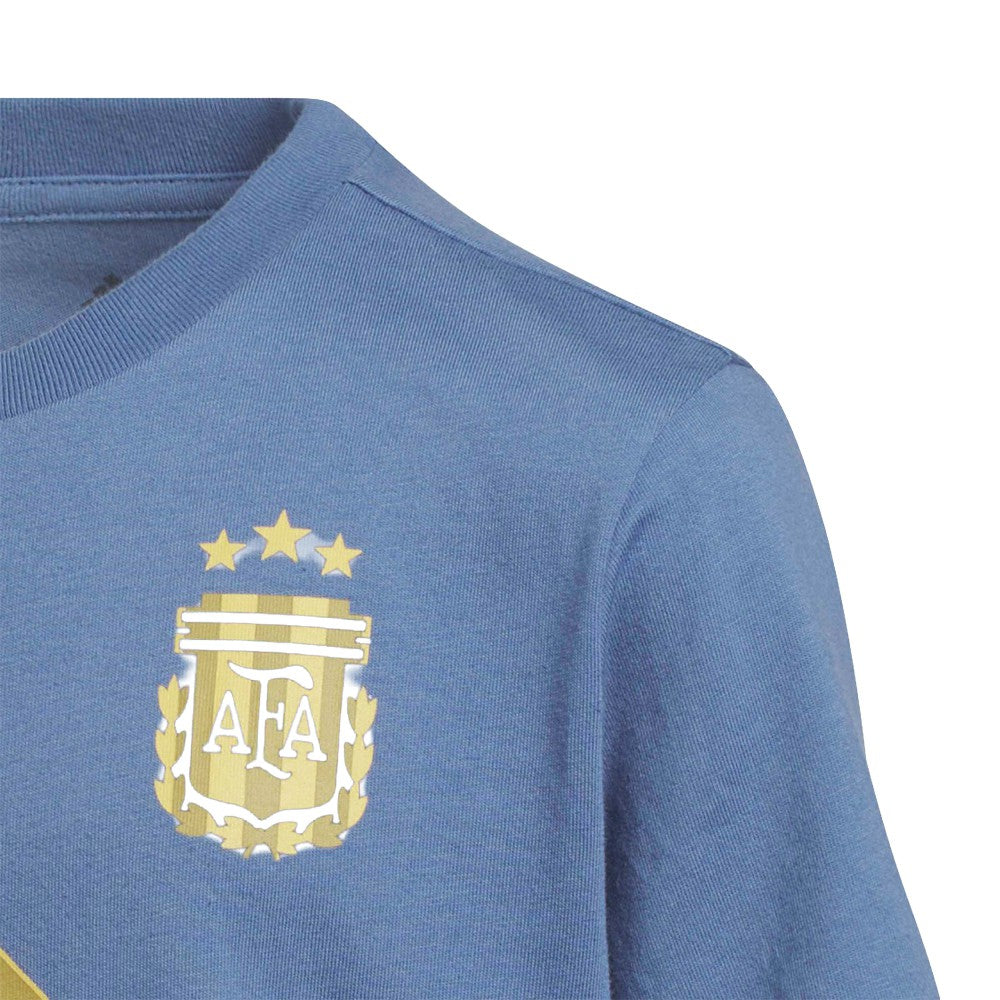 Lionel Messi Argentina National Team Youth Name & Number T-Shirt - Blue | Adidas cheap