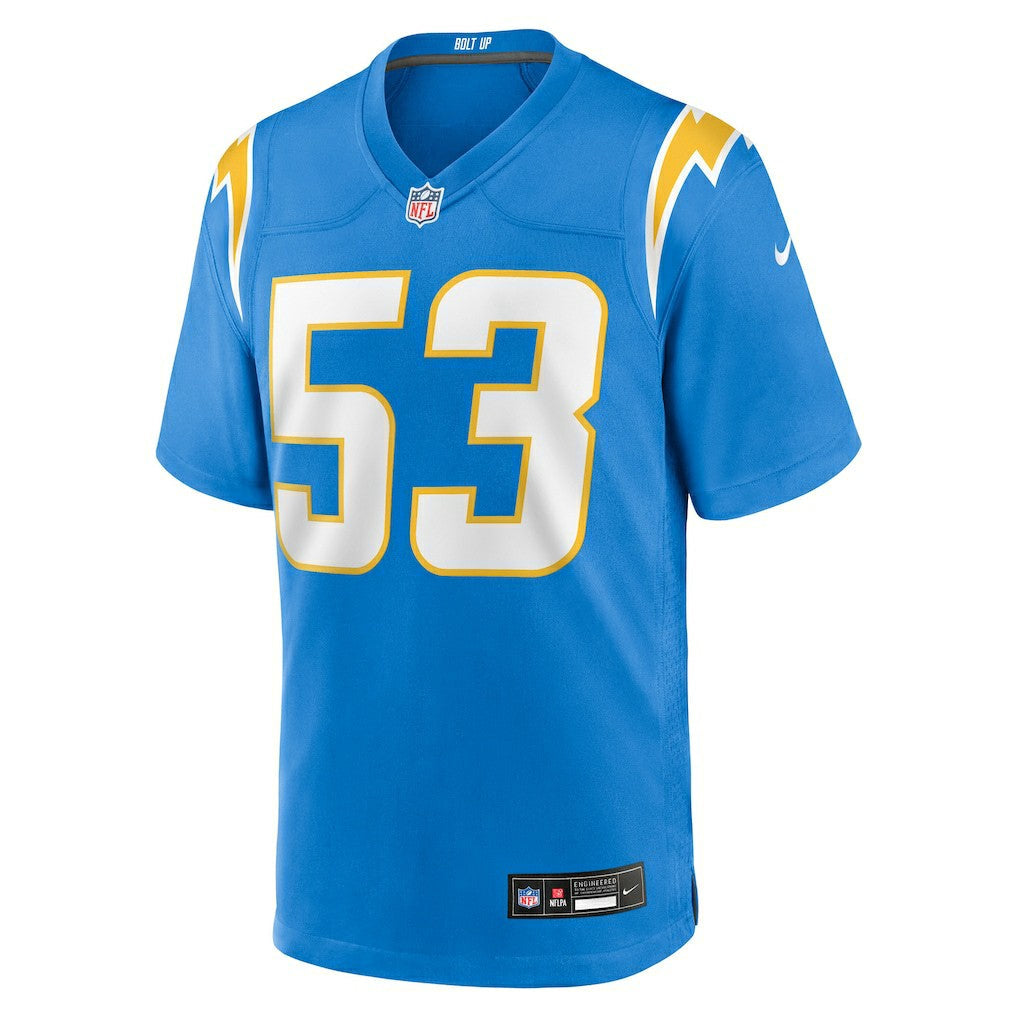 Del'Shawn Phillips Los Angeles Chargers Team Game Jersey - Powder Blue | Nike on sale