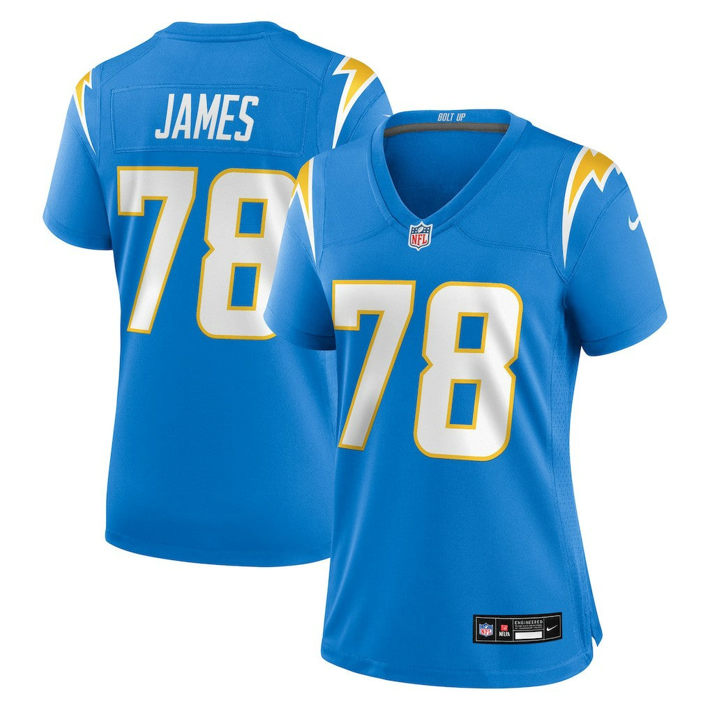 Andre James Los Angeles Chargers Women's Team Game Jersey - Powder Blue | Nike cheap