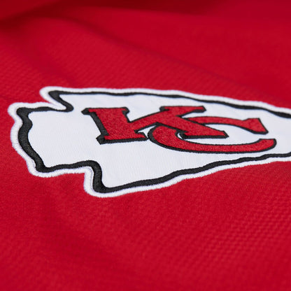 Kansas City Chiefs Tie Breaker Vintage Logo Lightweight Anorak Half-Zip Windbreaker - Red/Black sale