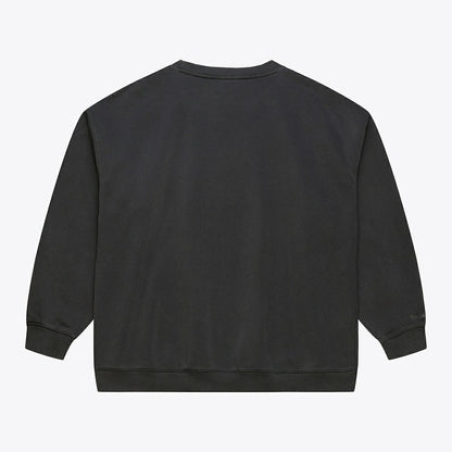 Buffalo Bills Downtown Crew Vintage Logo Sweatshirt - Black on sale