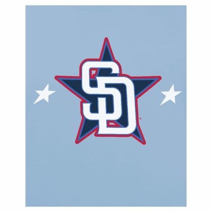 San Diego Padres 2025 MLB All-Star Game Workout T-Shirt - Light Blue | New Era