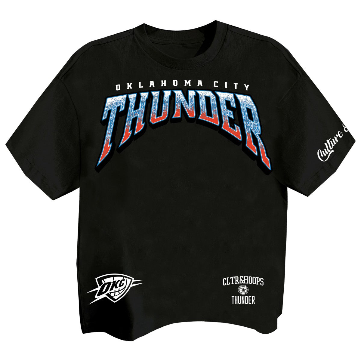 Oklahoma City Thunder Two Hype Drip & Dime Collection Premium T-Shirt - Black cheap