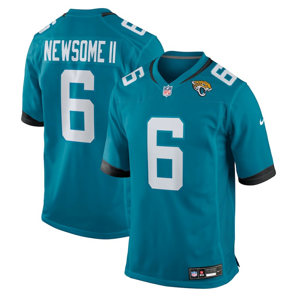 Greg Newsome II Jacksonville Jaguars Team Game Jersey - Teal | Nike on sale