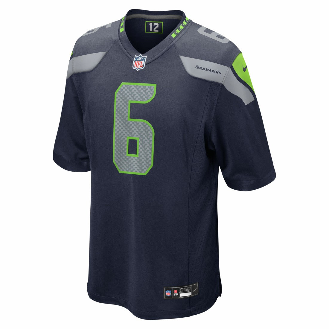 Jalen Milroe Seattle Seahawks 2025 NFL Draft Game Jersey - College Navy | Nike on sale