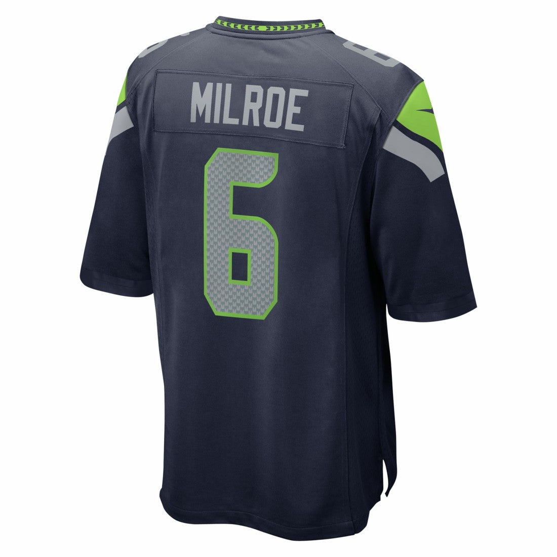 Jalen Milroe Seattle Seahawks 2025 NFL Draft Game Jersey - College Navy | Nike on sale