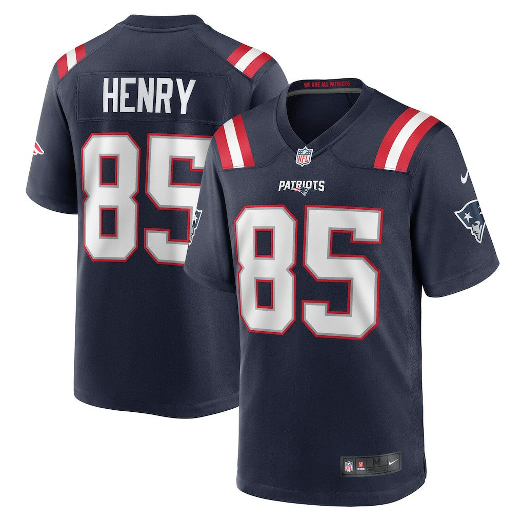Hunter Henry New England Patriots Team Game Jersey - Navy | Nike on sale