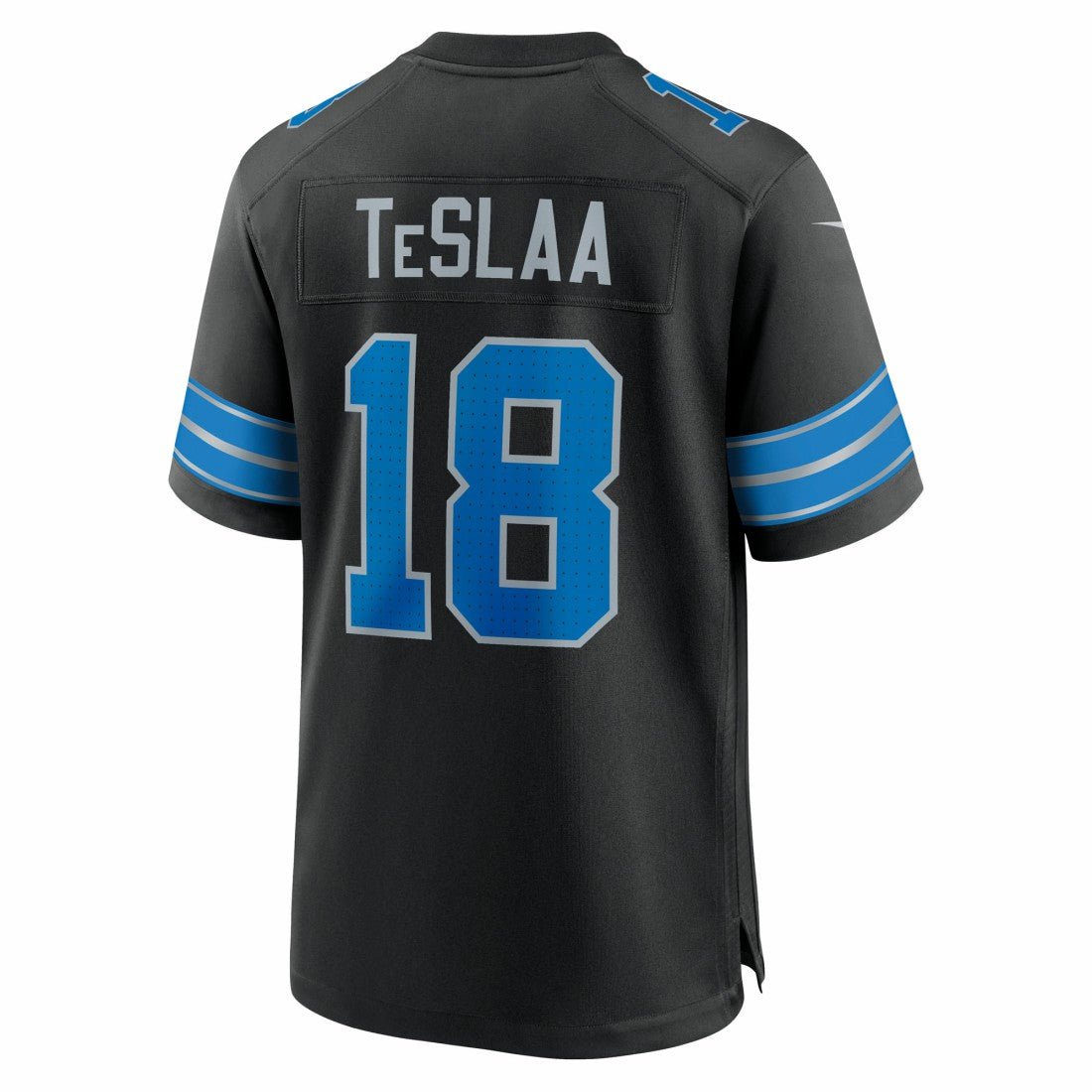 Isaac TeSlaa Detroit Lions Alternate Game Player Jersey - Black | Nike outlet